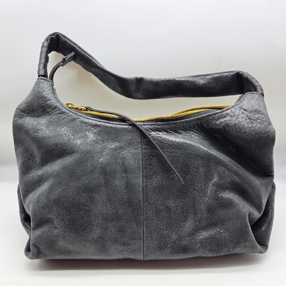 NEW HOBO Leather "ASTRID" Shoulder Bag Handbag NWOT Purse Travel Dark Slate Blue